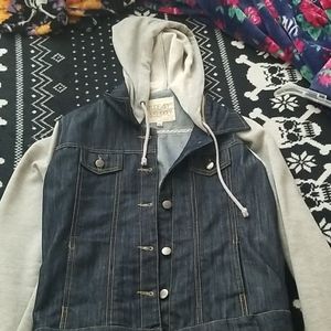 Womans demon jacket with hood